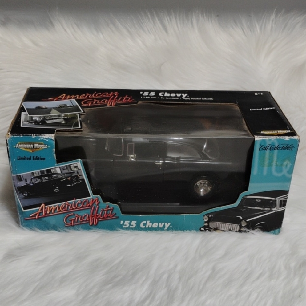 (BX30) NIB American Graffiti '55 Chevy Die-Cast Model Ertl Collectibles Car